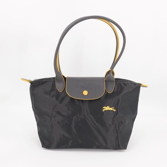 Longchamp Bags New Longchamp Le Pliage Club Large Nylon Shoulder Tote Black Poshmark